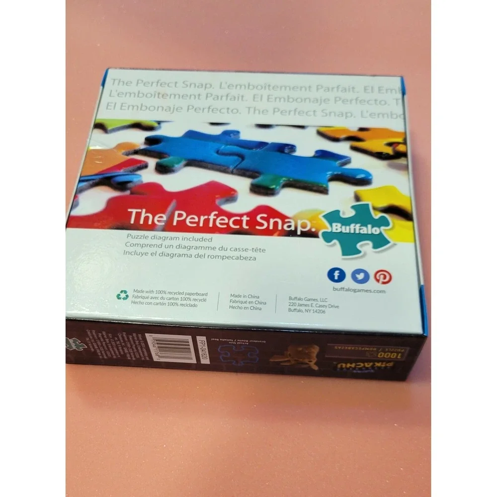 Pokémon Detective Pikachu Jigsaw Puzzle 1000 Pieces Buffalo‎ BRAND NEW
